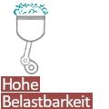 Hohe Belastbarkeit