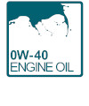 Motoröl in der Viskosität 0w40