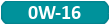 SAE 0W16