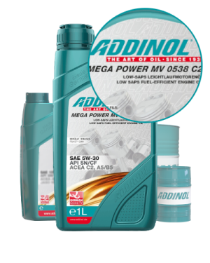 Addinol Mega Power MV 0538 C2 5w30 Motoröl SAE 5w-30