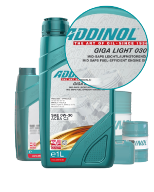 ADDINOL Motoröl 0w30 Giga Light 030