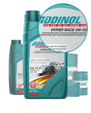Addinol Motoröl 0w50 Hyper Race 0w-50