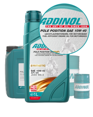 Addinol Motoröl 10w40 Pole Position SAE 10w-40 Gruppe