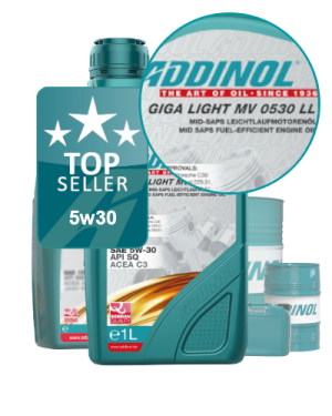 ADDINOL Motoröl 5W30 Giga Light MV 0530 LL