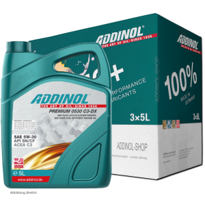 Addinol Premium 0530 C3-DX / 3 x 5 Liter