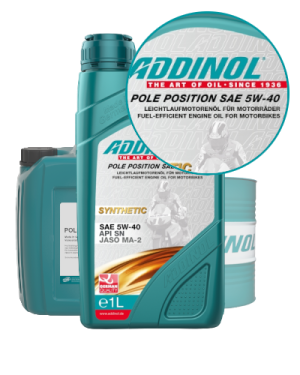 Addinol Motoröl 5w40 Pole Position SAE 5w-40 Gruppe