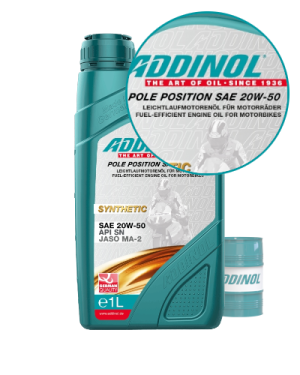 Addinol Motröl 20w50 Pole Position 20W-50 Gruppe
