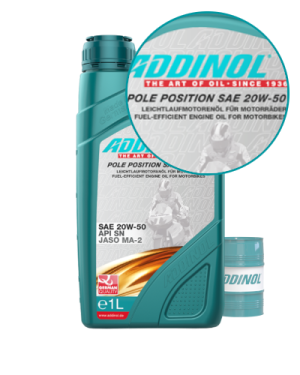 ADDINOL Motoröl 20w50 Pole Position SAE 20W-50