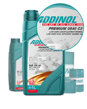 Addinol Premium 0540 C3 5W40 Motoröl SAE 5w-40