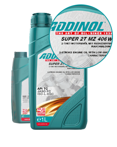 ADDINOL Super 2T MZ 406 W - Mischöl 》Mischtabelle